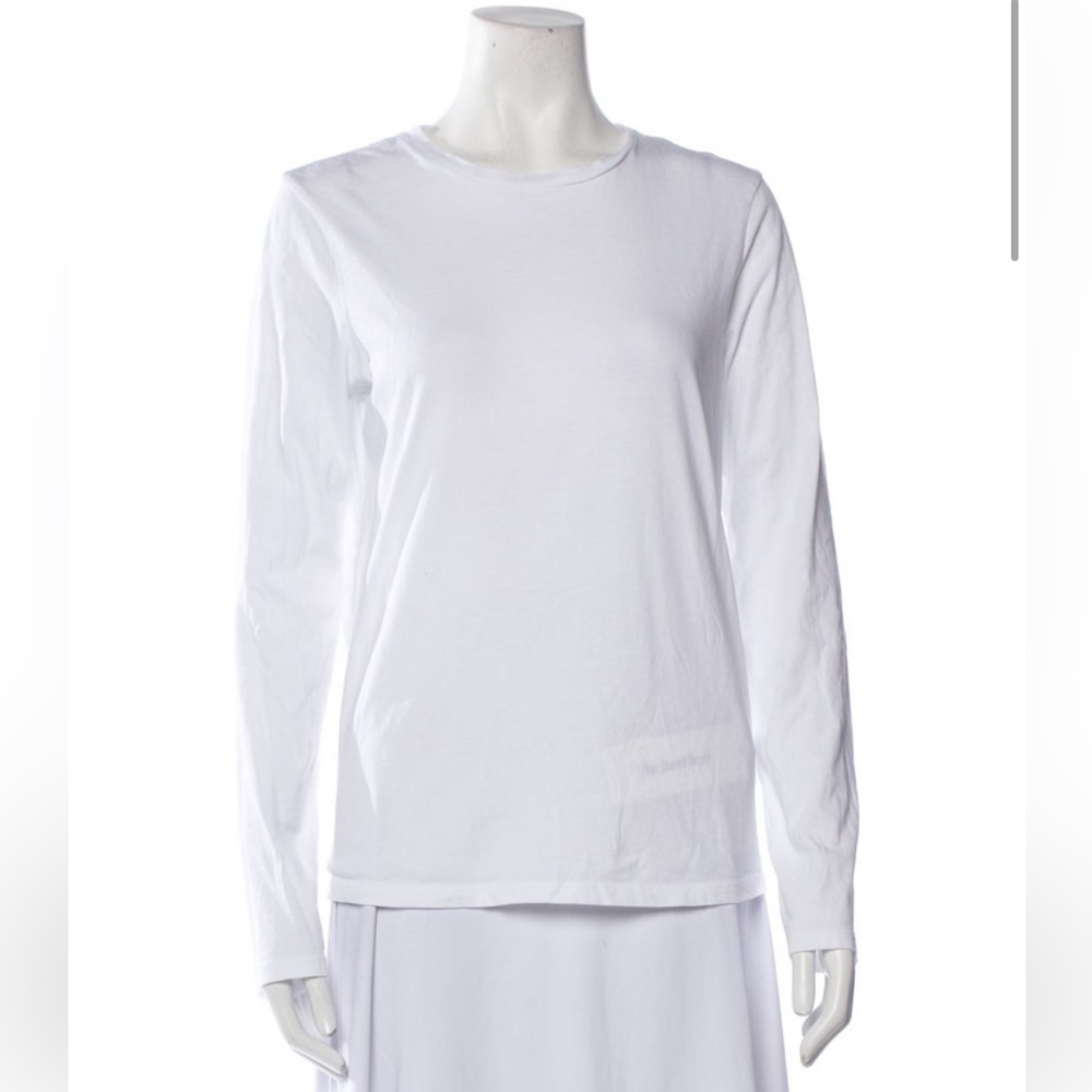 Tibi Women's White Long Sleeve Top